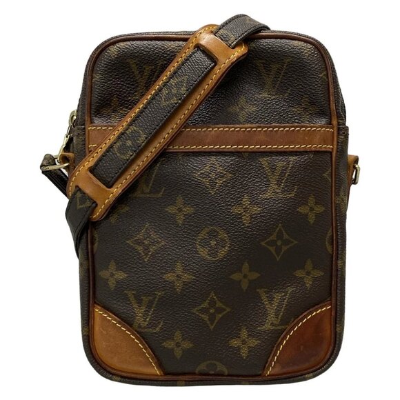 Auth LOUIS VUITTON Danube Monogram Shoulder Bag Monogram Canvas - Picture 1 of 11